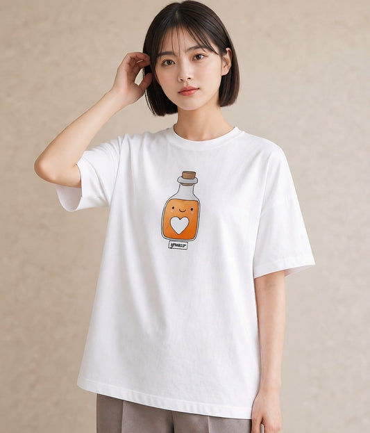 デザインTシャツ レディース クリームソーダ 食べ物 フード イラスト モード デート 帰省 白T YMAZO