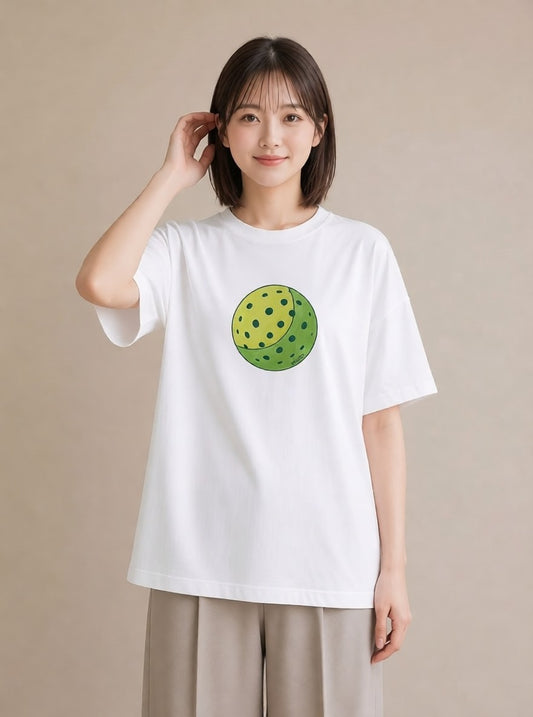 グラフィックTシャツ レディース おにぎり 食べ物 フード イラスト フェミニン 敬老の日 ホワイトデー 白T YMAZO