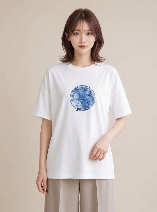 グラフィックTシャツ レディース 射手座 星空 宇宙 イラスト 可愛い お揃い 親子 白T YMAZO