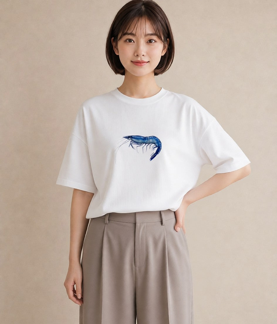 半袖Tシャツ レディース 蠍座 星空 宇宙 イラスト 北欧風 親子 20代 白T YMAZO