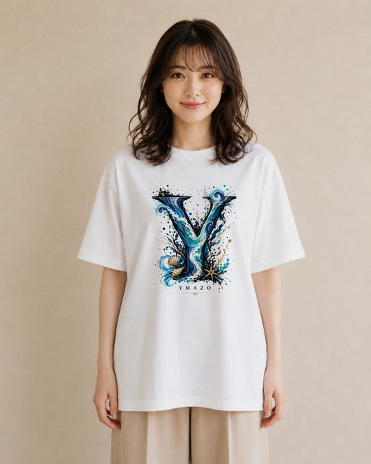 渚のうた|水彩 半袖Tシャツ レディース