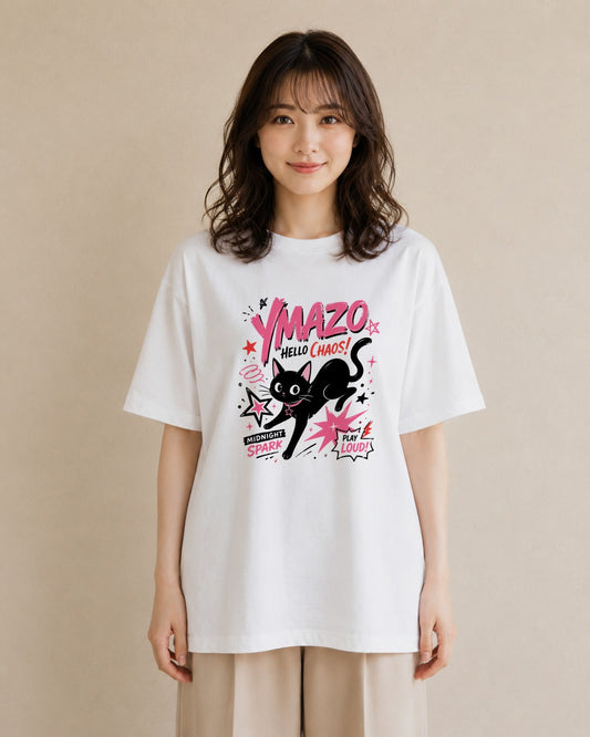桜さやか|水彩 半袖Tシャツ レディース