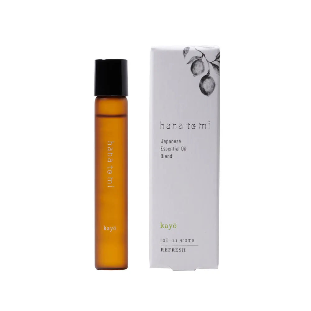 【現品サンプル】hana to mi ロールオンアロマ rakuyo(CIRCULATION)