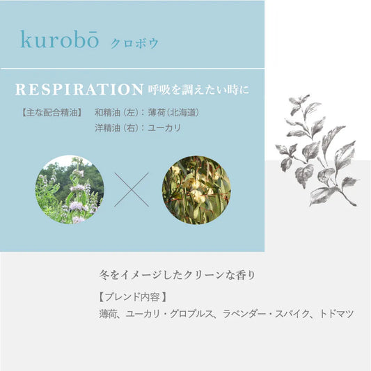 【現品サンプル】hana to mi ロールオンアロマ kurobo(RESPILATION)