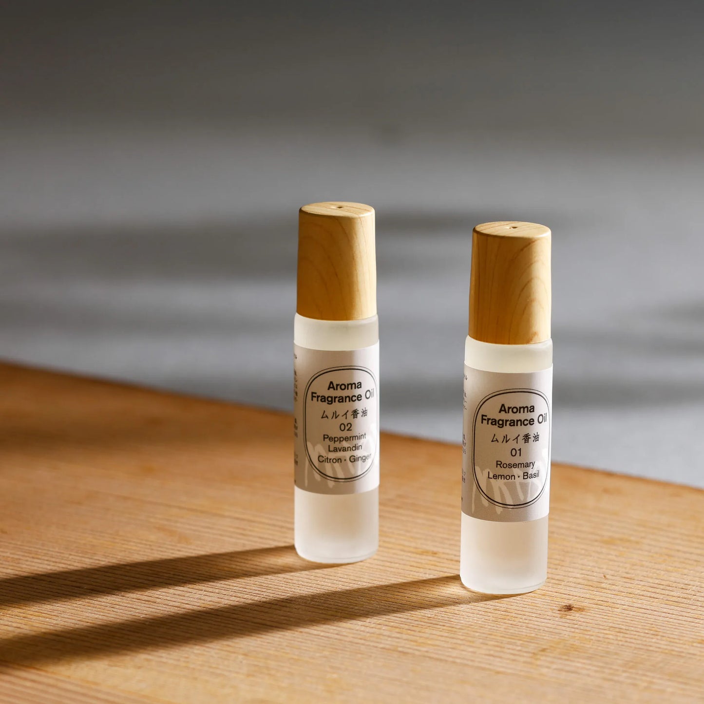 ココロとカラダを呼び覚ます【ムルイ香油(ロールオン)】Aroma Oil Rollon 01 ~街路樹の緑をイメージした香り