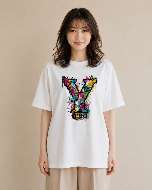若葉のいぶき|水彩 半袖Tシャツ レディース