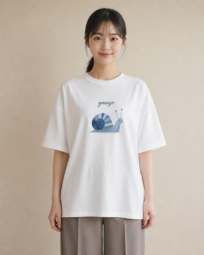 デザインTシャツ レディース ダンゴムシ 昆虫 虫 イラスト 上品 女子会 お揃い 白T YMAZO