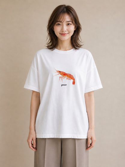 グラフィックTシャツ レディース 蠍座 星空 宇宙 イラスト お洒落 送別ギフト 通勤 白T YMAZO
