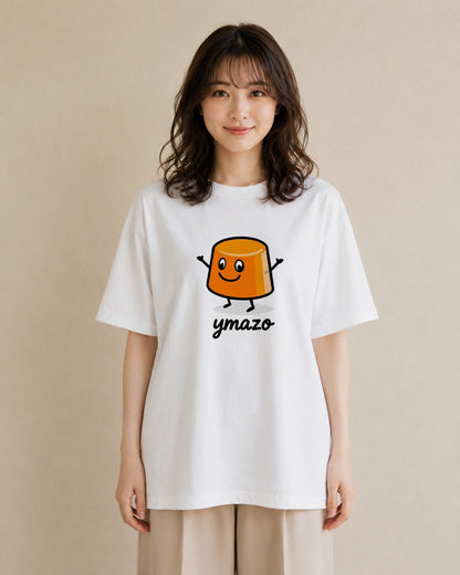 Tシャツ レディース スイーツ お菓子 デザート イラスト 個性的 普段着 週末コーデ 白T YMAZO
