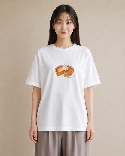 デザインTシャツ レディース あんみつ 食べ物 フード イラスト 個性的 母娘コーデ 自分用 白T YMAZO