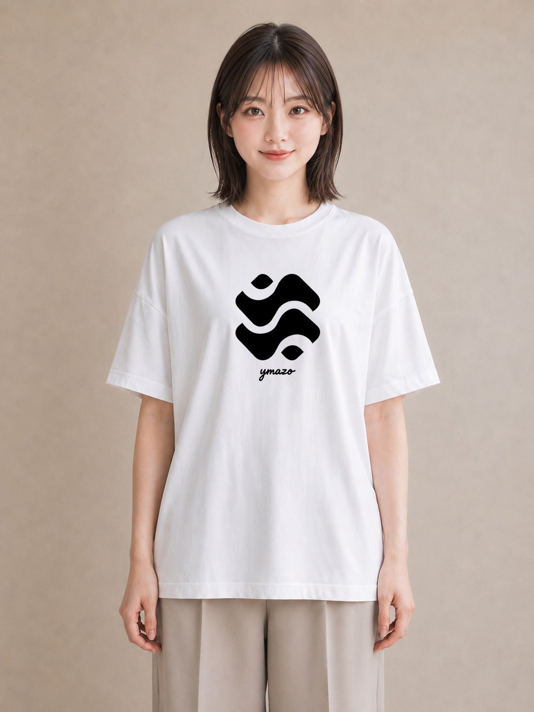 Tシャツ レディース 紙の船 水辺 ナチュラル アンティーク イラスト 休日コーデ 旅行 母娘コーデ 白T YMAZO