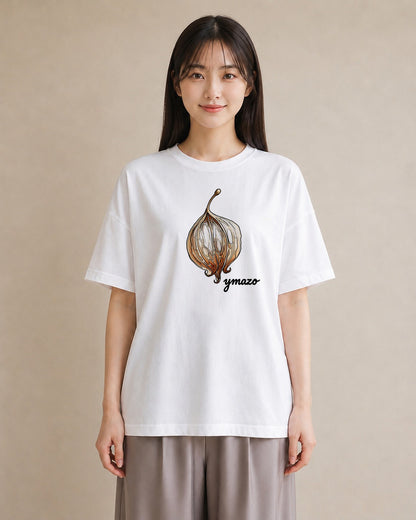 グラフィックTシャツ レディース ダンゴムシ 昆虫 虫 イラスト ガーリー ルームウェア ギフト 白T YMAZO