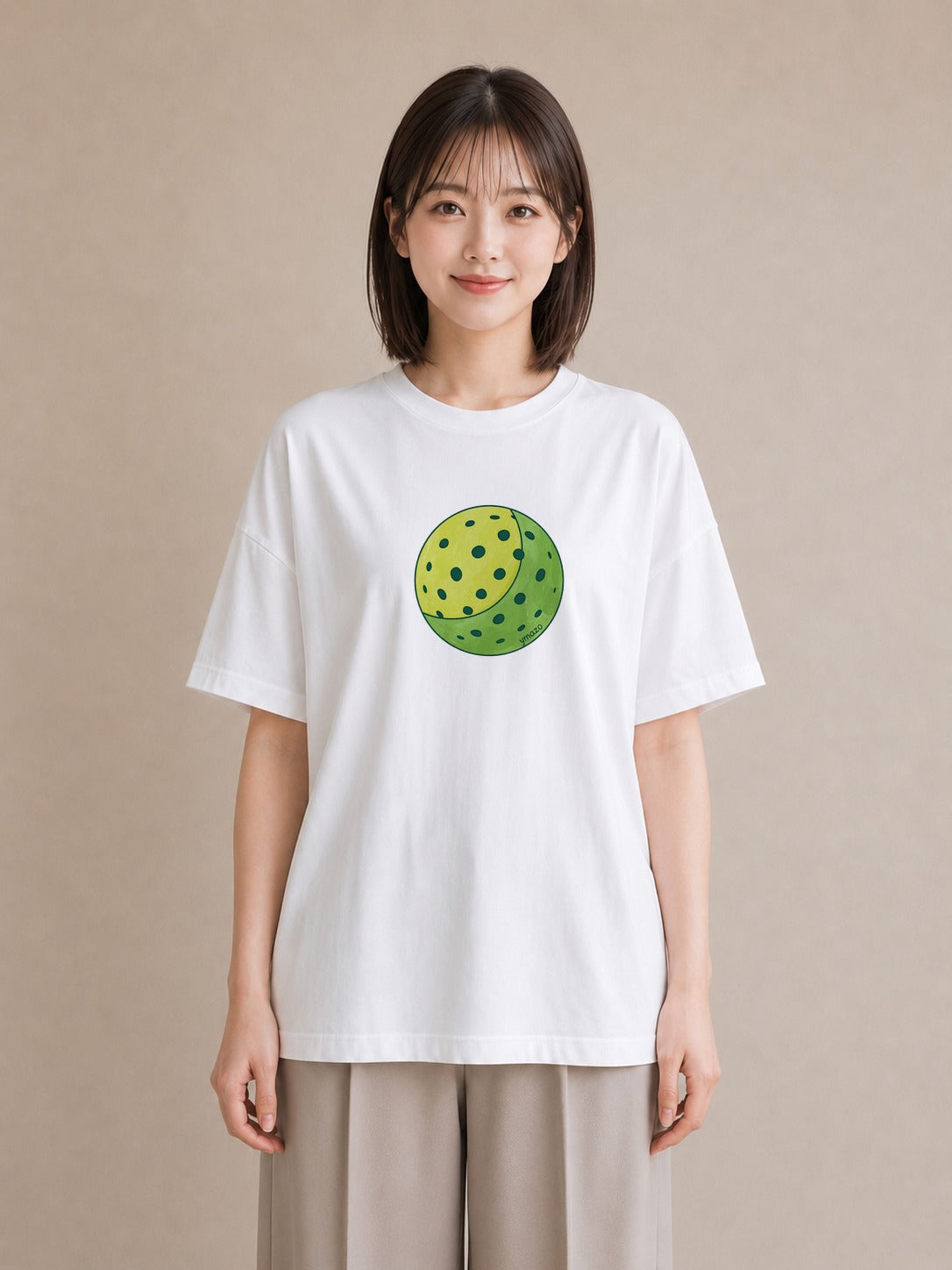 グラフィックTシャツ レディース おにぎり 食べ物 フード イラスト フェミニン 敬老の日 ホワイトデー 白T YMAZO