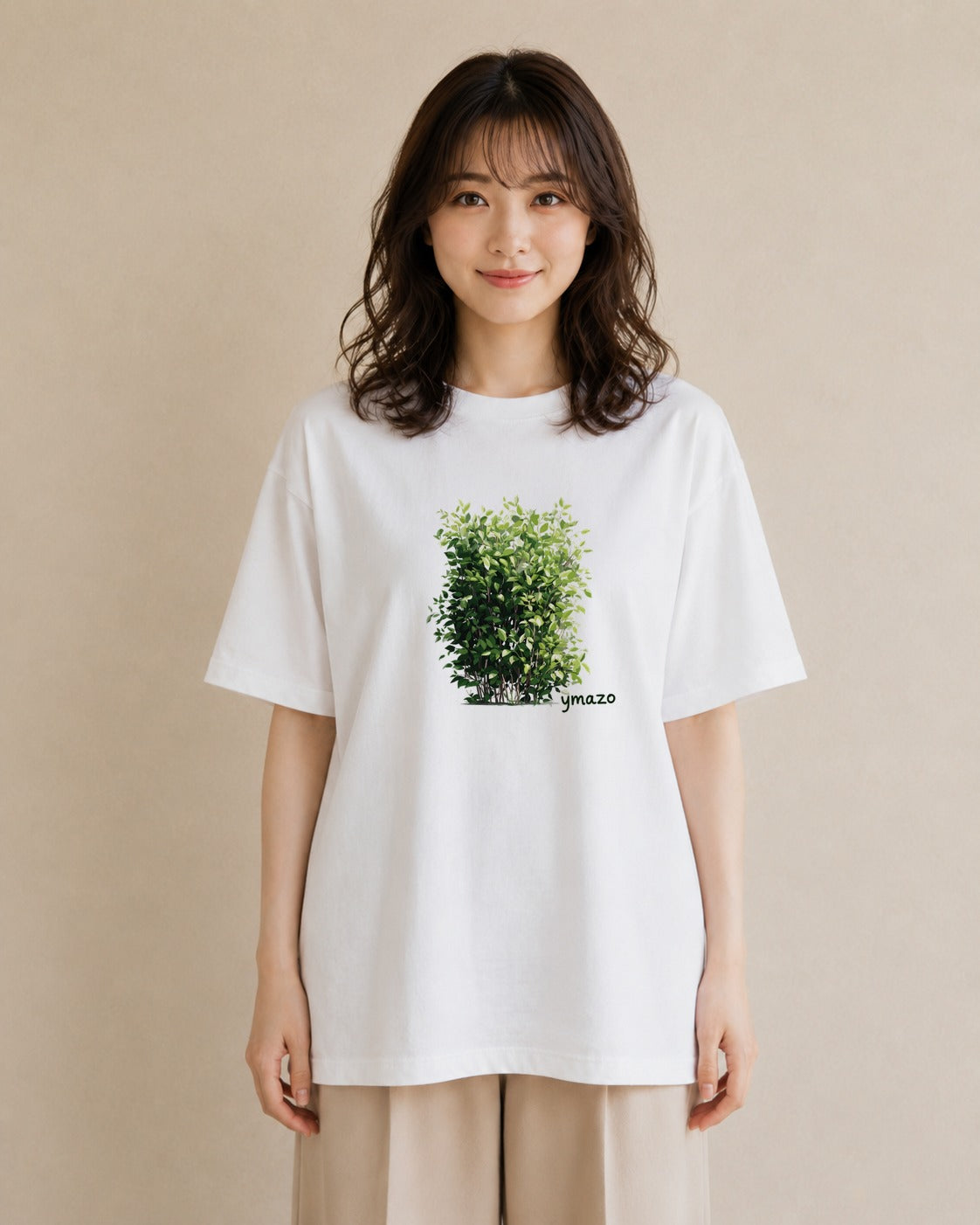 半袖Tシャツ レディース 夕暮れ バルコニー 夕焼け ナチュラル アンティーク イラスト ヴィンテージ風 週末コーデ 敬老の日 白T YMAZO