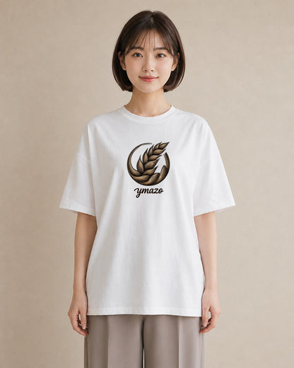 プリントTシャツ レディース パン ベーカリー レトロ イラスト 北欧風 ビーチ デイリーウェア 白T YMAZO