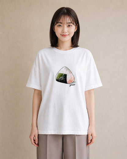 Tシャツ レディース 食パン 食べ物 フード イラスト ラフカジュアル お出かけ 普段着 白T YMAZO