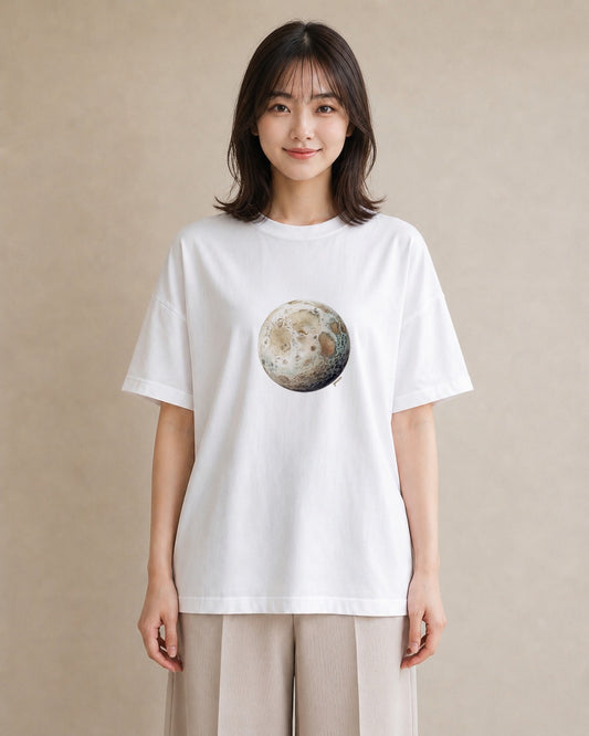 プリントTシャツ レディース 牡牛座 星空 宇宙 イラスト 可愛い 旅行 母娘コーデ 白T YMAZO