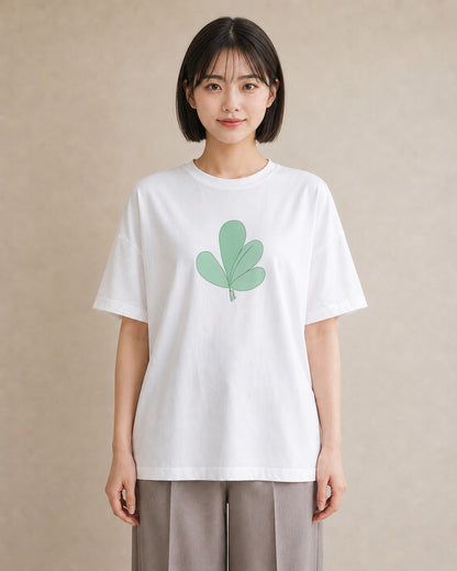デザインTシャツ レディース 観葉植物 植物 ボタニカル イラスト 個性的 帰省 ラフ 白T YMAZO
