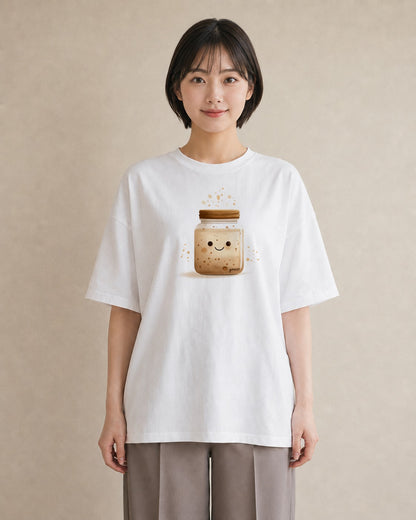 半袖Tシャツ レディース クリームソーダ 食べ物 フード イラスト きれいめ 母娘コーデ 自分用 白T YMAZO