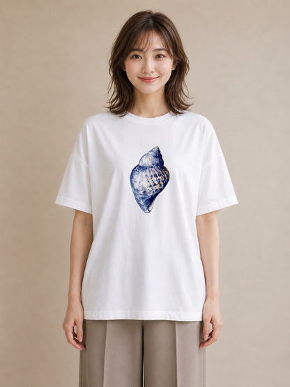 Tシャツ レディース どんぐり 植物 ボタニカル イラスト アート風 敬老の日 ホワイトデー 白T YMAZO