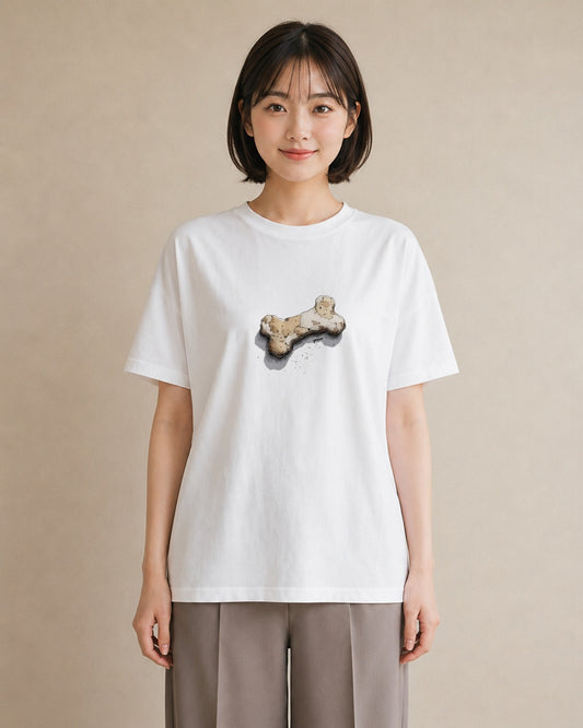 プリントTシャツ レディース パン 食べ物 フード イラスト レトロ 女子会 お揃い 白T YMAZO
