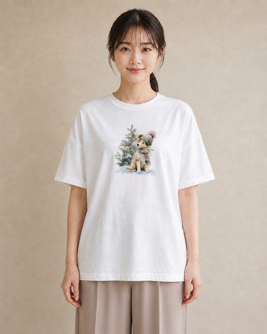 グラフィックTシャツ レディース シェットランドシープドッグ 犬 いぬ イラスト モード おしゃれギフト 社会人 白T YMAZO