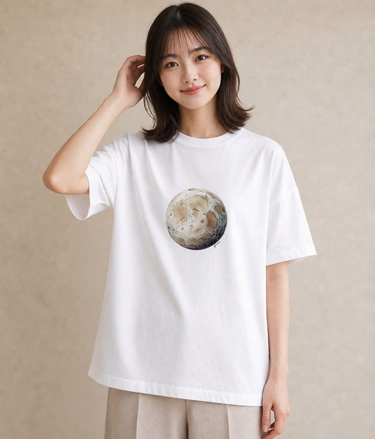 プリントTシャツ レディース 牡牛座 星空 宇宙 イラスト 可愛い 旅行 母娘コーデ 白T YMAZO