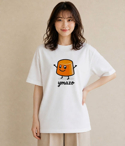 Tシャツ レディース スイーツ お菓子 デザート イラスト 個性的 普段着 週末コーデ 白T YMAZO