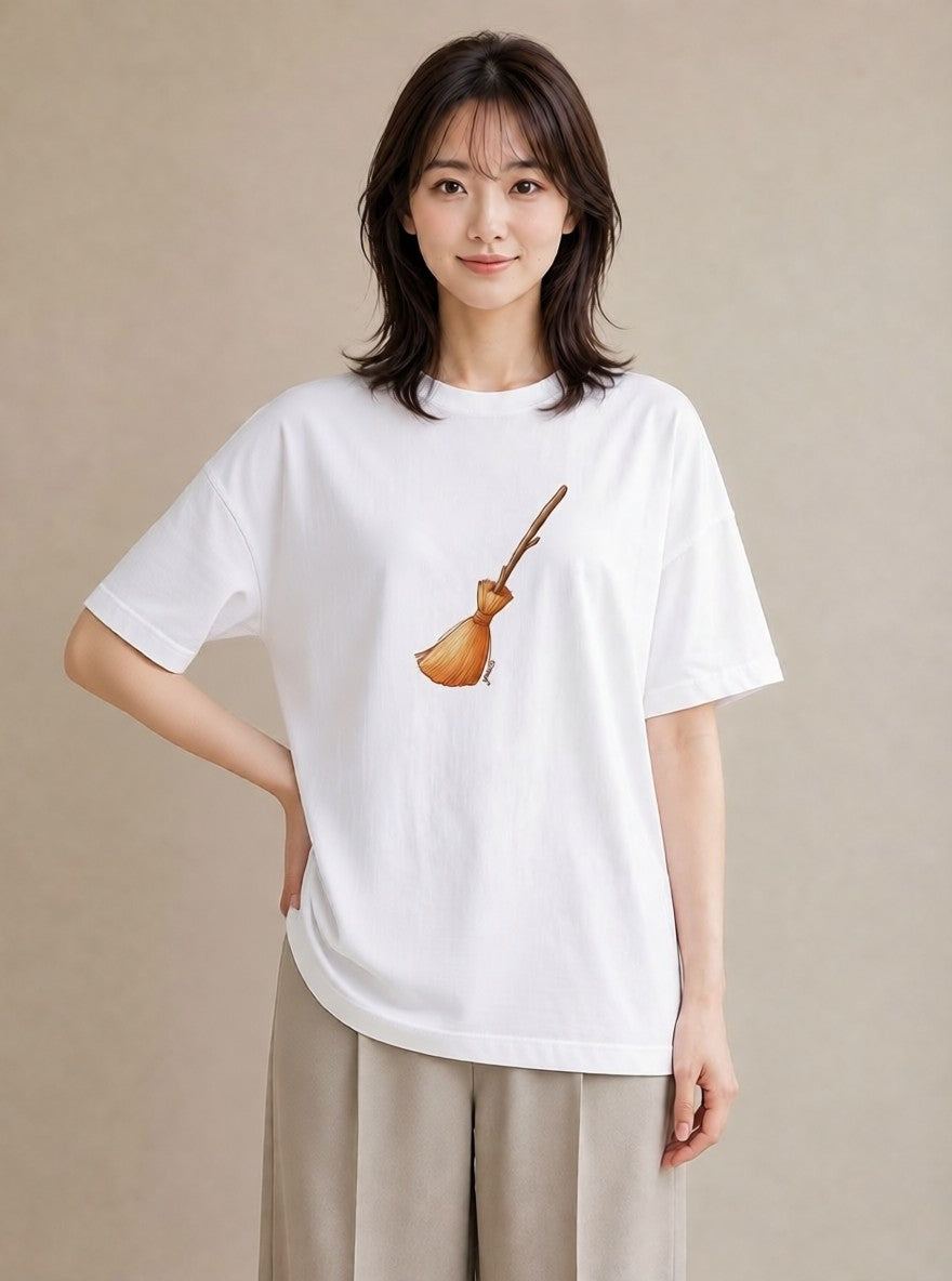 半袖Tシャツ レディース 抹茶 食べ物 フード イラスト お洒落 母の日 ビーチ 白T YMAZO