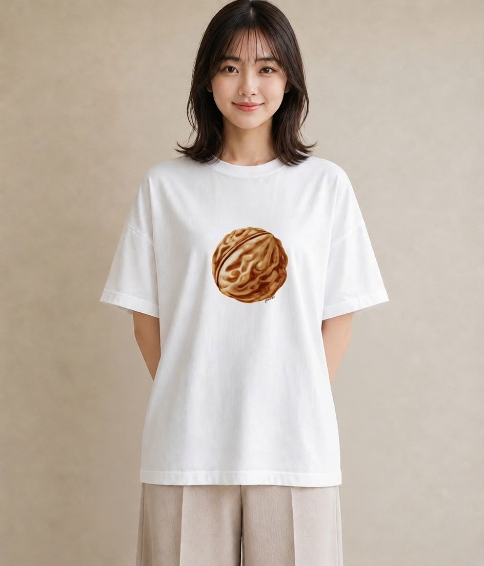 デザインTシャツ レディース ダンゴムシ 昆虫 虫 イラスト お洒落 旅行 母娘コーデ 白T YMAZO