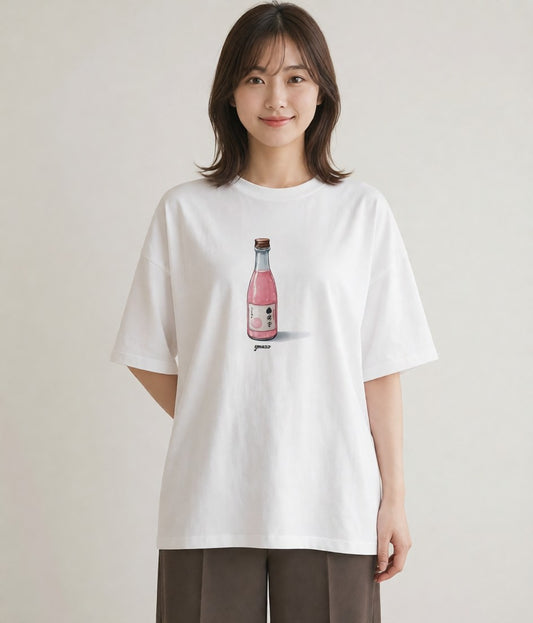 半袖Tシャツ レディース だんご 食べ物 フード イラスト きれいめ 夏コーデ 通学 白T YMAZO