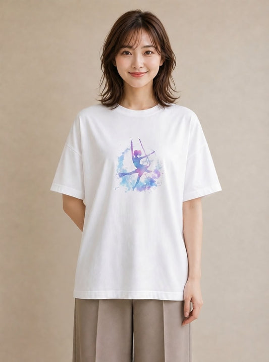 Tシャツ レディース 射手座 星空 宇宙 イラスト 可愛い 母娘コーデ 自分用 白T YMAZO
