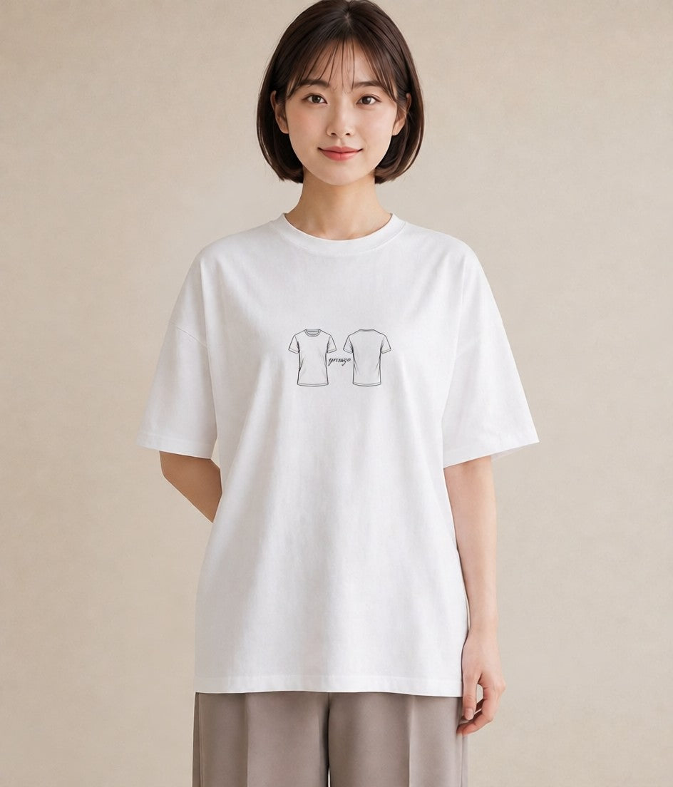 Tシャツ レディース バレエシューズ バレエ トウシューズ ナチュラル アンティーク イラスト 韓国風 友達ギフト 部屋着 白T YMAZO
