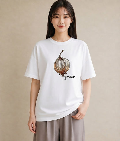 グラフィックTシャツ レディース ダンゴムシ 昆虫 虫 イラスト ガーリー ルームウェア ギフト 白T YMAZO