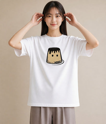 グラフィックTシャツ レディース スイーツ お菓子 デザート イラスト こなれ感 旅行用 海 白T YMAZO