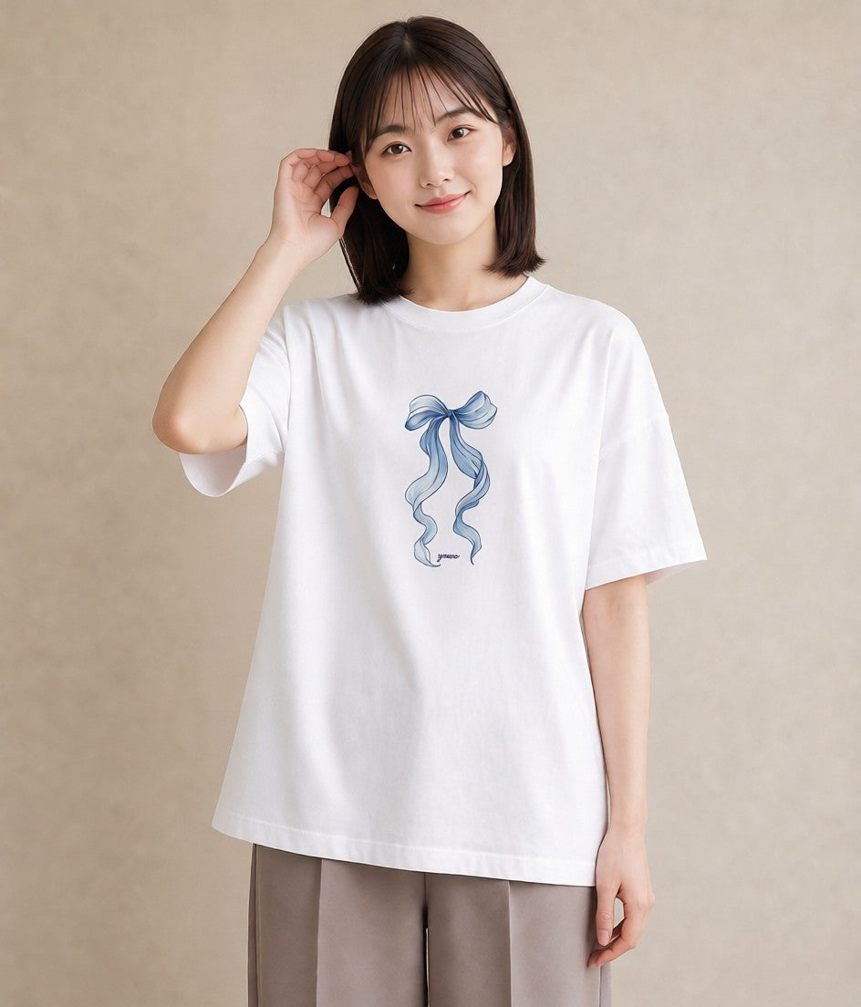 半袖Tシャツ レディース バレエシューズ バレエ トウシューズ ナチュラル アンティーク イラスト 普段使い 女性 旅行用 白T YMAZO