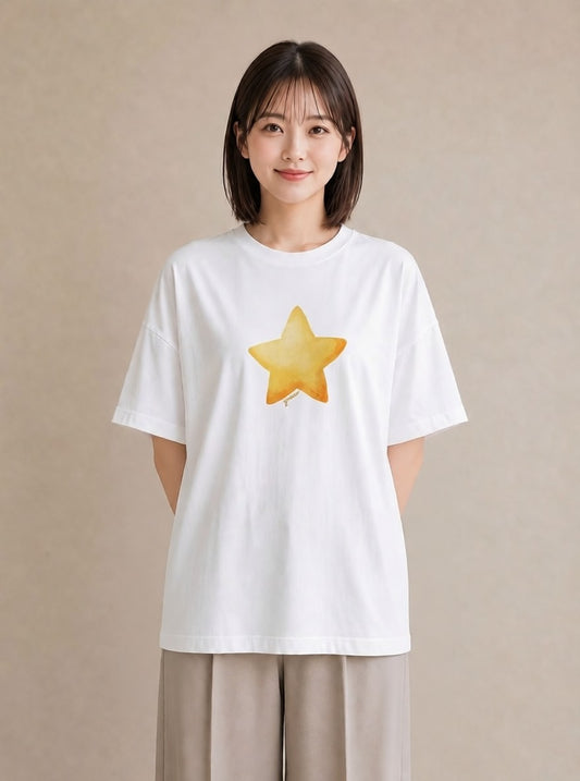グラフィックTシャツ レディース 射手座 星空 宇宙 イラスト 旅行コーデ 部屋着 女性向けギフト 白T YMAZO