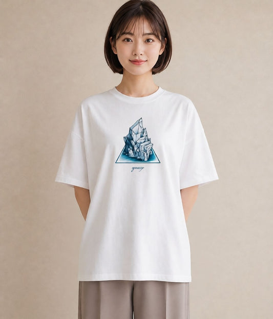 プリントTシャツ レディース 紙の船 水辺 ナチュラル アンティーク イラスト おしゃれギフト 社会人 白T
