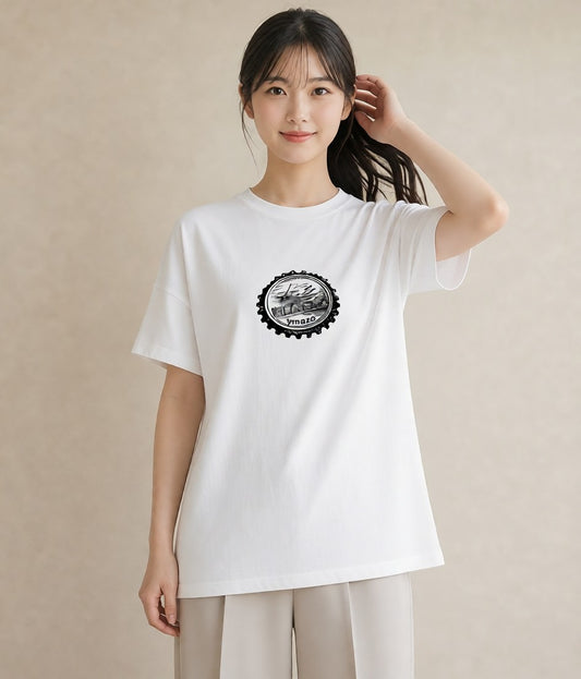 Tシャツ レディース 旅 トラベル スタンプ イラスト ゆるコーデ 旅行 母娘コーデ 白T YMAZO