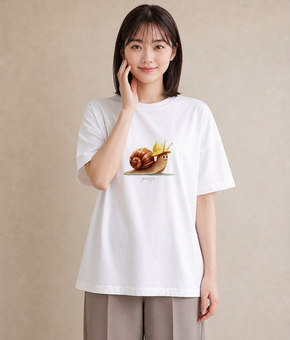 プリントTシャツ レディース ダンゴムシ 昆虫 虫 イラスト 旅行コーデ 自分用 ルームウェア 白T YMAZO