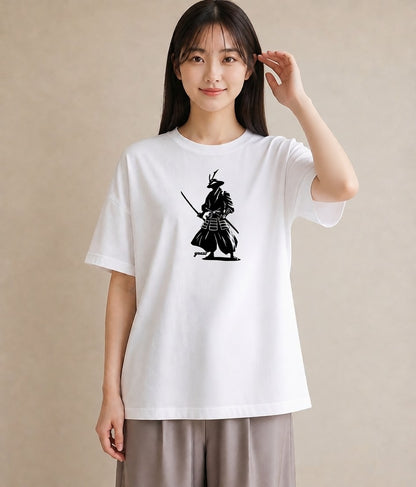 プリントTシャツ レディース 扇子 そよ風 ナチュラル アンティーク イラスト ミニマル ママ カフェ服 白T YMAZO