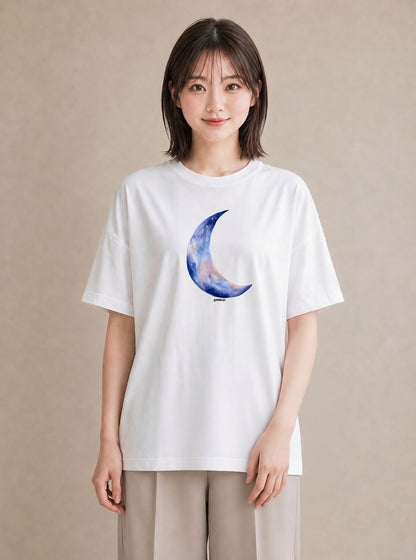 プリントTシャツ レディース 乙女座 星空 宇宙 イラスト ラフカジュアル 散歩 お出かけ 白T YMAZO