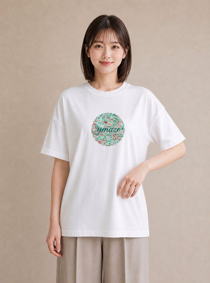 デザインTシャツ レディース 牡牛座 星空 宇宙 イラスト ゆるコーデ 母の日 ビーチ 白T YMAZO