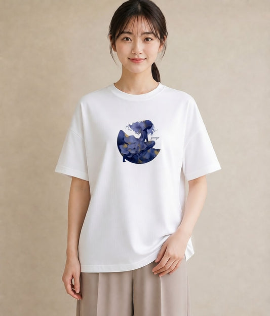 Tシャツ レディース 射手座 星空 宇宙 イラスト ゆるコーデ お揃い 親子 白T YMAZO