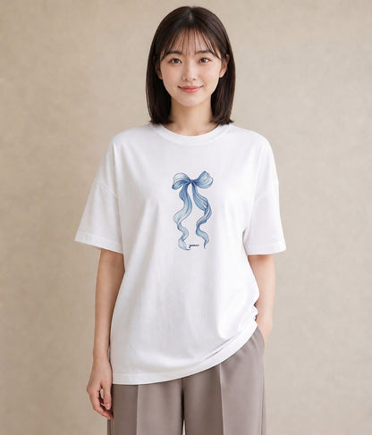 半袖Tシャツ レディース バレエシューズ バレエ トウシューズ ナチュラル アンティーク イラスト 普段使い 女性 旅行用 白T YMAZO