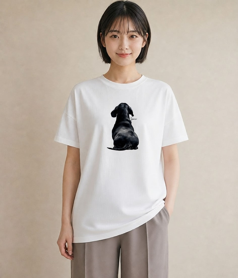 グラフィックTシャツ レディース スフィンクス 猫 ねこ イラスト クリスマス 旅行 白T YMAZO