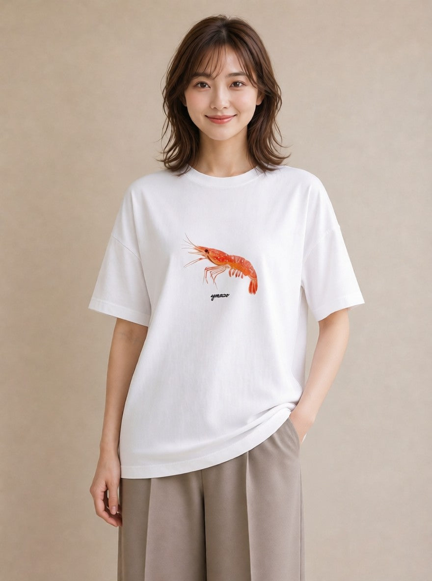 グラフィックTシャツ レディース 蠍座 星空 宇宙 イラスト お洒落 送別ギフト 通勤 白T YMAZO