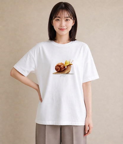 プリントTシャツ レディース ダンゴムシ 昆虫 虫 イラスト 旅行コーデ 自分用 ルームウェア 白T YMAZO