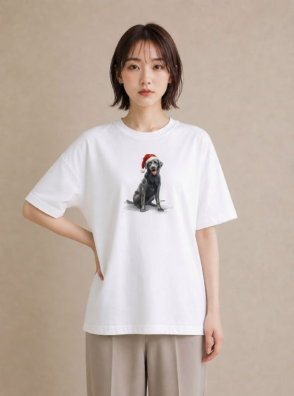 グラフィックTシャツ レディース ラブラドールレトリバー 犬 いぬ イラスト カジュアル 敬老の日 ホワイトデー 白T YMAZO