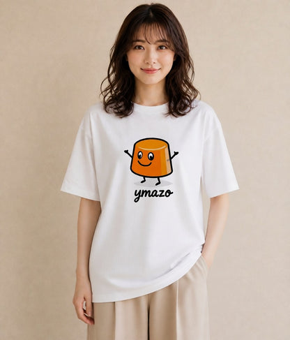 Tシャツ レディース スイーツ お菓子 デザート イラスト 個性的 普段着 週末コーデ 白T YMAZO